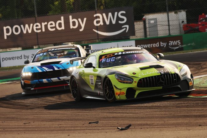 F&ouml;rderer and Fuchs keep their cool to win a chaotic opening Monza race