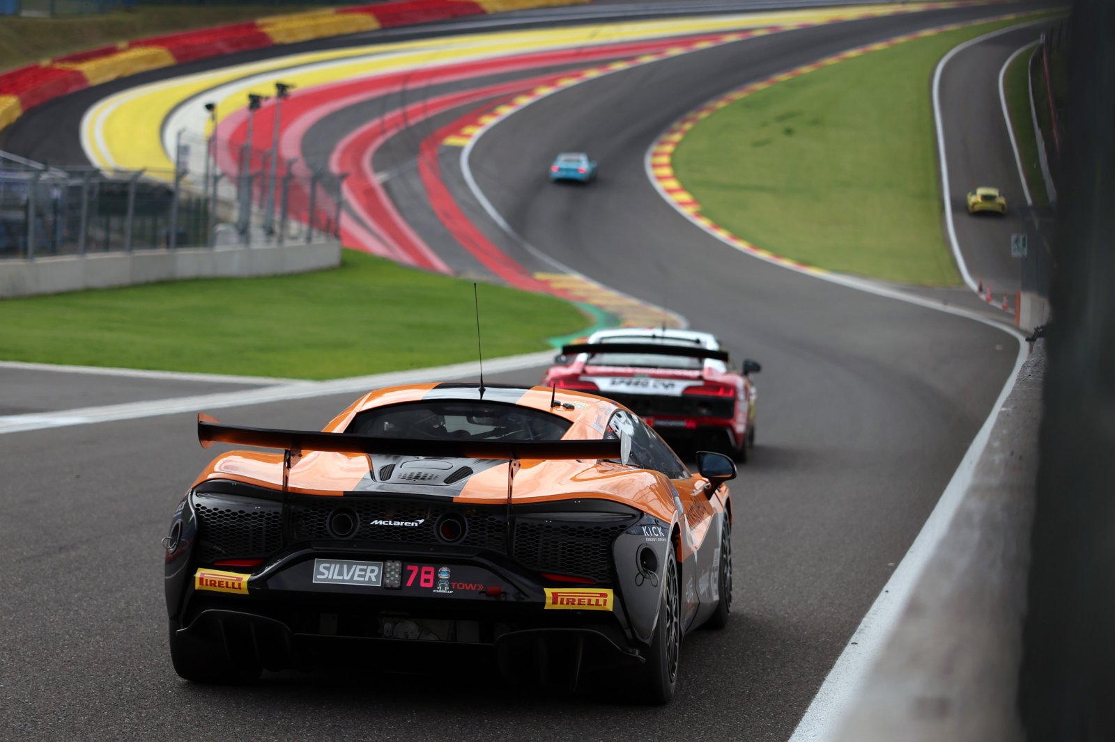 Elite McLaren takes control of second Spa practice