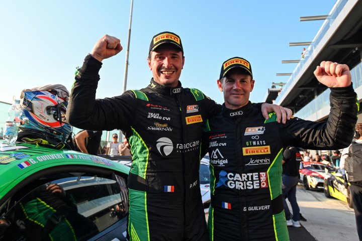 Petit and Guilvert break Audi&rsquo;s drought in Race 2 at Misano