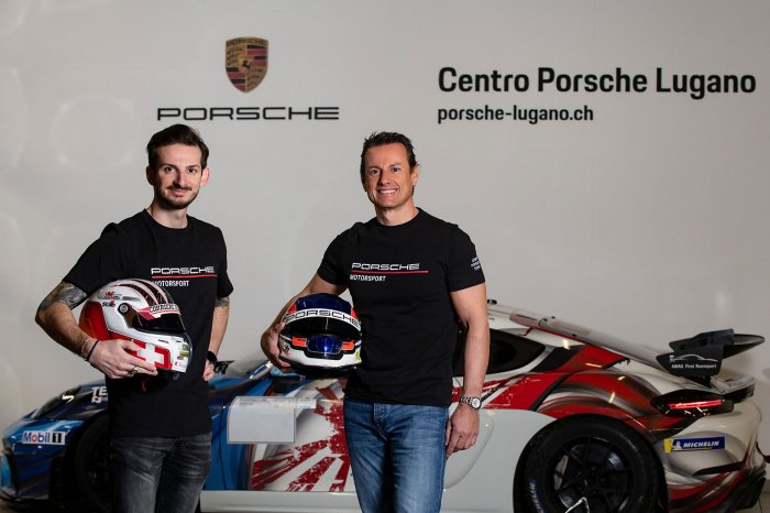 Fontana and Jacoma combine in Centri Porsche Ticino Pro-Am entry