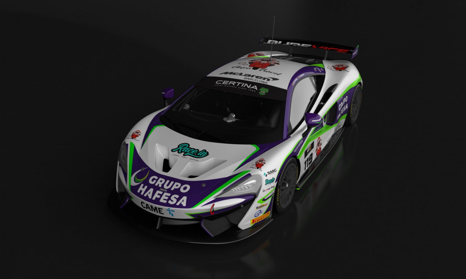 Navarrete and de Andrés confirmed to lead SMC McLaren attack