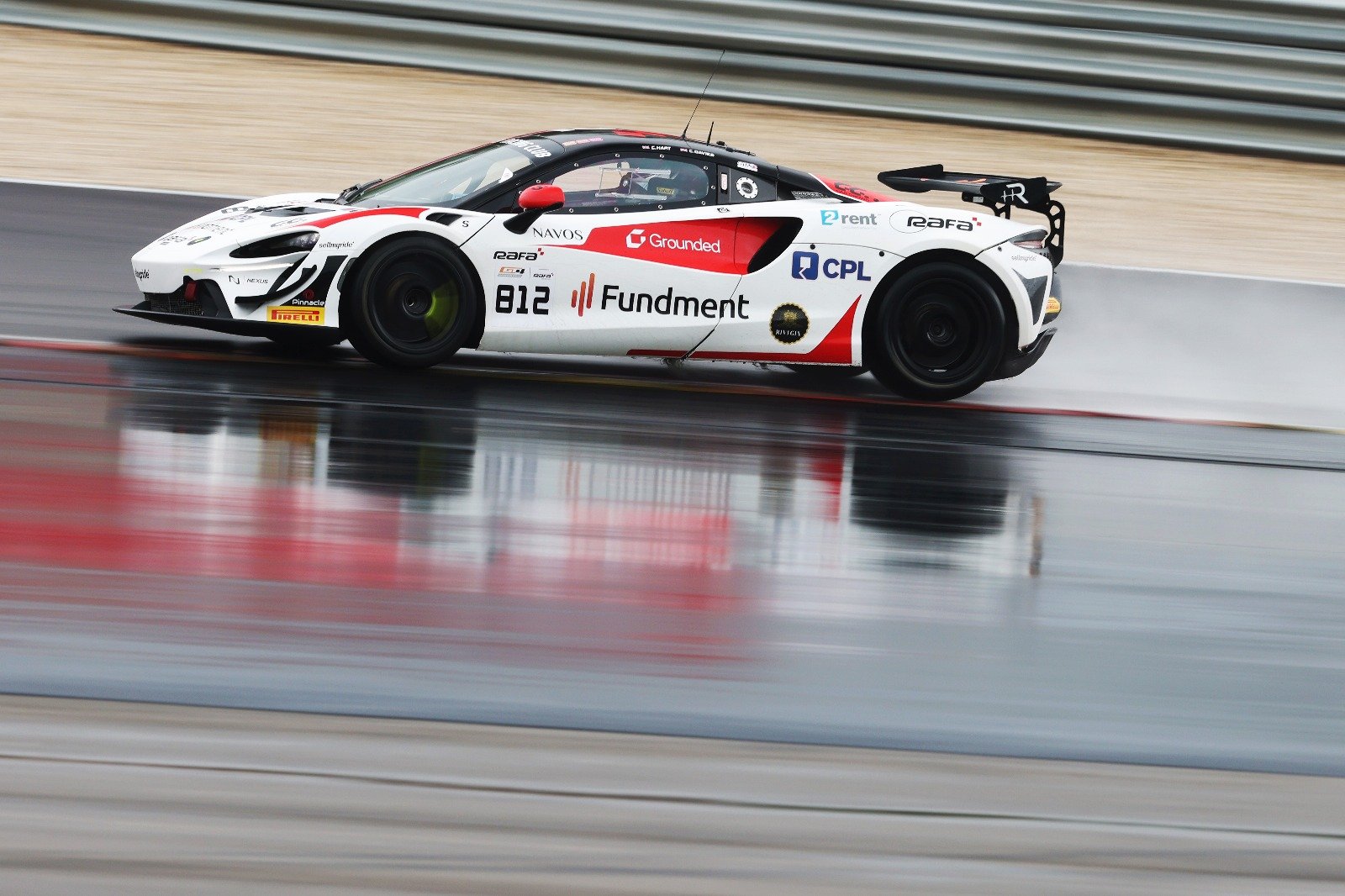 Hart puts RAFA on top of soaked Free Practice at Spa
