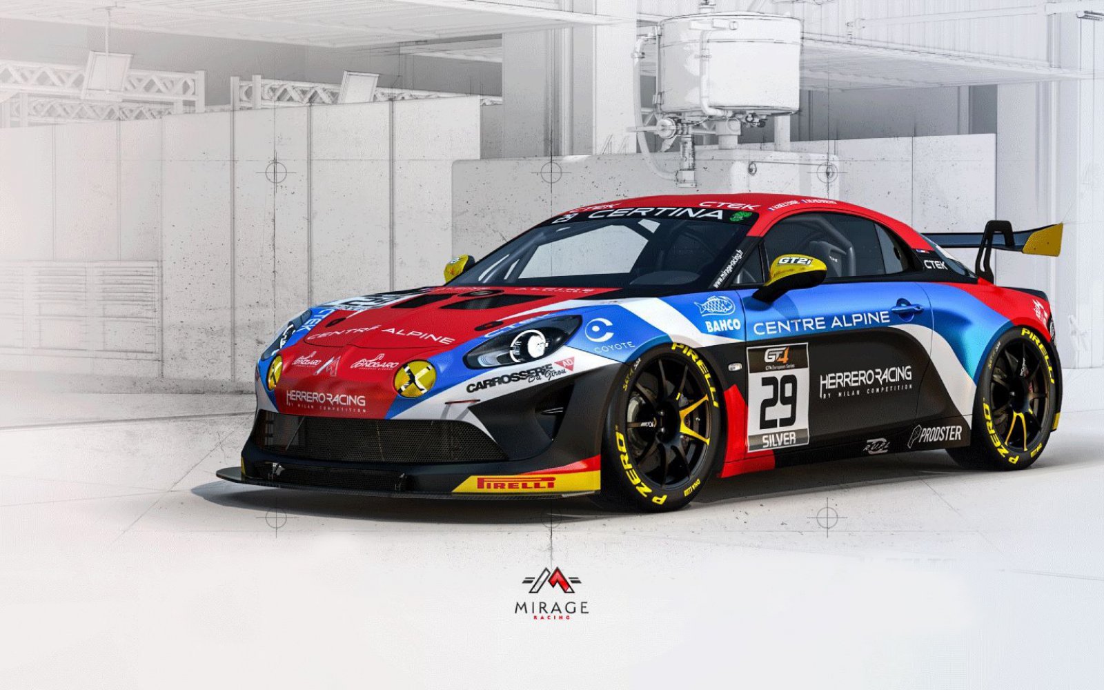 Mirage Racing firms up its GT4 European Series attack with Beltoise & Herrero