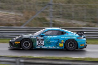 #22 Allied Racing Porsche 718 Cayman GT4 CS MR Jan Kasperlik - Bastian Buus |  Photo SRO/Chris Schotanus