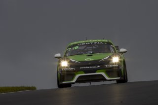 #718 Centri Porsche Ticino Porsche 718 Cayman GT4 CS MR Ivan Jacoma - Joel Camathias |  Photo SRO/Chris Schotanus