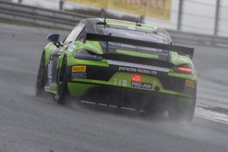 #718 Centri Porsche Ticino Porsche 718 Cayman GT4 CS MR Ivan Jacoma - Joel Camathias |  Photo SRO/Chris Schotanus