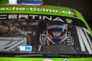 #718 Centri Porsche Ticino Porsche 718 Cayman GT4 CS MR Ivan Jacoma - Joel Camathias |  Photo SRO/Chris Schotanus