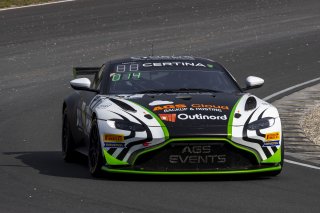 #27 AGS Events Aston Martin Vantage AMR GT4 Theo Nouet - Valentin Hasse Clot  |  Photo SRO/Chris Schotanus