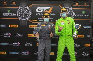 #718 Centri Porsche Ticino Porsche 718 Cayman GT4 CS MR Ivan Jacoma - Joel Camathias |  Photo SRO/Chris Schotanus