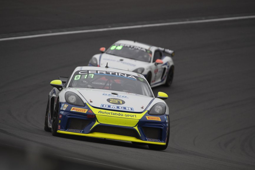 #75 Autorlando Sport  Porsche 718 Cayman GT4 CS MR Dario Cerati - JM littman 