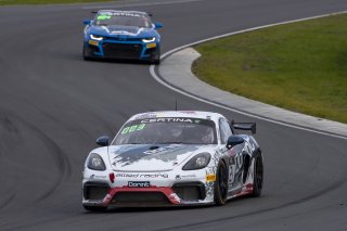 #21 Allied Racing Porsche 718 Cayman GT4 CS MR Jorg Viebahn - Nicolaj Moller-Madsen |  Photo SRO/Chris Schotanus