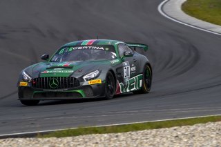 #30 SRT Mercedes AMG GT4 W. Meijer - P Sieljes |  Photo SRO/Chris Schotanus