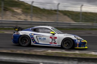 #75 Autorlando Sport  Porsche 718 Cayman GT4 CS MR Dario Cerati JM Littman |  Photo SRO/Chris Schotanus