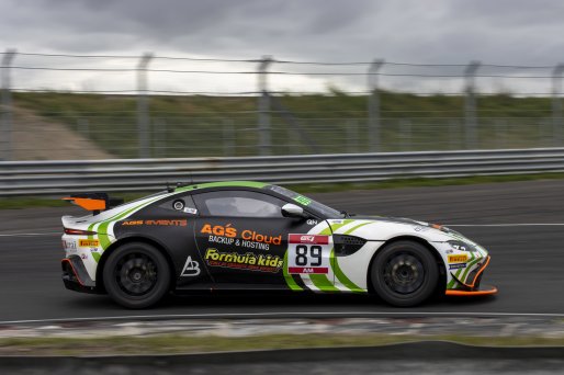 #89 AGS Events Aston Martin Vantage AMR GT4 Nicolas Gomar Gilles Vannelet | SRO Motorsports Group