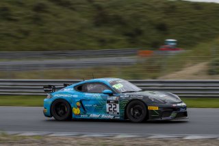 #22 Allied Racing Porsche 718 Cayman GT4 CS MR Jan Kasperlik - Bastian Buus |  Photo SRO/Chris Schotanus