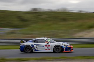 #76 Autorlando Sport  Porsche 718 Cayman GT4 CS MR Giuseppe Ghezzi Jacopo Baratto |  Photo SRO/Chris Schotanus