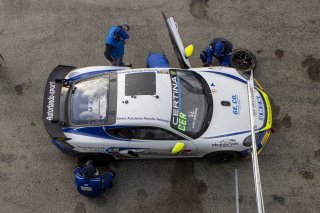 #75 Autorlando Sport  Porsche 718 Cayman GT4 CS MR Dario Cerati JM Littman |  Photo SRO/Chris Schotanus