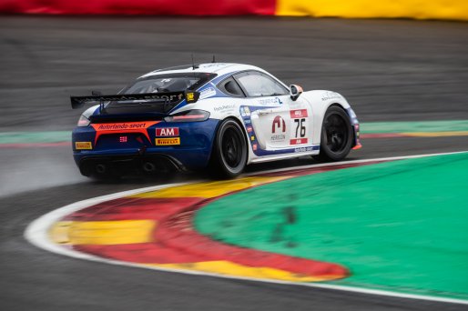 #76 Autorlando Sport Porsche 718 Cayman GT4 CS MR Ghezzi - Mayrl
 | SRO / Brecht Decancq Photography