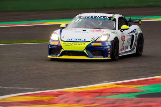 #75 Autorlando Sport Porsche 718 Cayman GT4 CS MR Cerati - Fondi
 | SRO / Brecht Decancq Photography