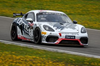 #21 Allied Racing Porsche 718 Cayman GT4 CS MR Jorg Viebahn - Nicolaj Moller-Madsen | Photo SRO/Co van der Gragt | SRO Motorsports Group