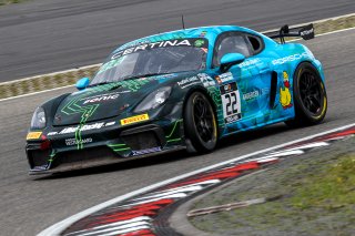 #22 Allied Racing Porsche 718 Cayman GT4 CS MR Jan Kasperlik - Bastiaan Buus | Photo SRO/Co van der Gragt | SRO Motorsports Group