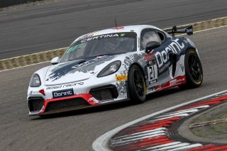 #21 Allied Racing Porsche 718 Cayman GT4 CS MR Jorg Viebahn - Nicolaj Moller-Madsen | Photo SRO/Co van der Gragt | SRO Motorsports Group