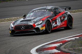 #15 NM Racing Team Mercedes AMG GT4 Lluc Ibanez - Xavier Lloveras | Photo SRO/Co van der Gragt | SRO Motorsports Group