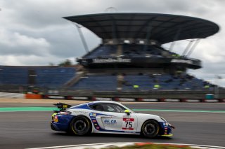 #75 Autorlando Sport Porsche 718 Cayman GT4 CS MR Dario Cerati - Dario Baruchelli | Photo SRO/Co van der Gragt | SRO Motorsports Group