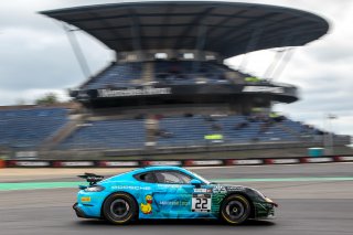 #22 Allied Racing Porsche 718 Cayman GT4 CS MR Jan Kasperlik - Bastiaan Buus | Photo SRO/Co van der Gragt | SRO Motorsports Group