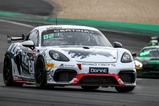 #21 Allied Racing Porsche 718 Cayman GT4 CS MR Jorg Viebahn - Nicolaj Moller-Madsen | Photo SRO/Co van der Gragt | SRO Motorsports Group