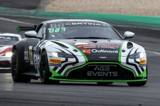 #27 AGS Events Aston Martin Vantage AMR GT4 Theo Nouet - Valentin Hasse-Clot | Photo SRO/Co van der Gragt | SRO Motorsports Group