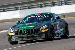 #30 SRT Mercedes AMG GT4 Kenneth Heyer - Wim Spinoy | Photo SRO/Co van der Gragt | SRO Motorsports Group