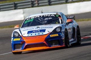 #76 Autorlando Sport Porsche 718 Cayman GT4 CS MR Giuseppe Ghezzi - Christian Menno de Kant | Photo SRO/Co van der Gragt | SRO Motorsports Group