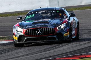 #15 NM Racing Team Mercedes AMG GT4 Lluc Ibanez - Xavier Lloveras | Photo SRO/Co van der Gragt | SRO Motorsports Group