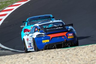#76 Autorlando Sport Porsche 718 Cayman GT4 CS MR Giuseppe Ghezzi - Christian Menno de Kant | Photo SRO/Co van der Gragt | SRO Motorsports Group
