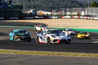 #21 Allied Racing Porsche 718 Cayman GT4 CS MR Jorg Viebahn - Nicolaj Moller-Madsen | Photo SRO/Co van der Gragt | SRO Motorsports Group