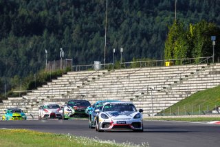 #21 Allied Racing Porsche 718 Cayman GT4 CS MR Jorg Viebahn - Nicolaj Moller-Madsen | Photo SRO/Co van der Gragt | SRO Motorsports Group