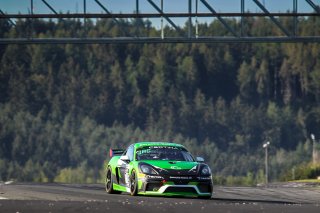 #718 Centri Porsche Ticino Porsche 718 Cayman GT4 CS MR Ivan Jacoma - Joel Camathias | Photo SRO/Co van der Gragt | SRO Motorsports Group