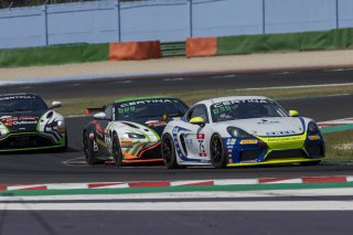 #75 Autorlando Sport  Porsche 718 Cayman GT4 CS MR Dario Cerati - Maurizio Fratti  |  Photo SRO/Chris Schotanus