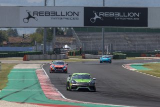 #718 Centri Porsche Ticino Porsche 718 Cayman GT4 CS MR Ivan Jacoma - Joel Camathias |  Photo SRO/Chris Schotanus