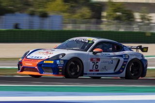 #76 Autorlando Sport  Porsche 718 Cayman GT4 CS MR Giuseppe Ghezzi - Salvatore Riolo Photo  |  Photo SRO/Chris Schotanus