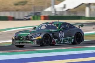 #30 SRT Mercedes AMG GT4 Kay van Berlo Wim Spinoy  |  Photo SRO/Chris Schotanus