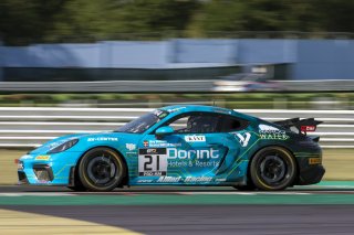 #21 Allied Racing Porsche 718 Cayman GT4 CS MR Jorg Viebahn - Nicolaj Moller-Madsen |  Photo SRO/Chris Schotanus