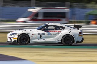#8 CMR Toyota Supra GT4 Stephane Lemeret -Gael Castelli  |  Photo SRO/Chris Schotanus
