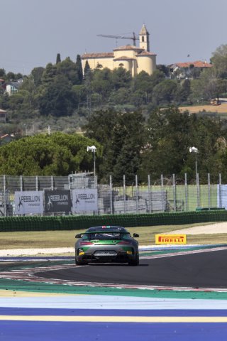 #30 SRT Mercedes AMG GT4 Kay van Berlo Wim Spinoy  |  Photo SRO/Chris Schotanus