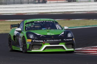 #718 Centri Porsche Ticino Porsche 718 Cayman GT4 CS MR Ivan Jacoma - Joel Camathias |  Photo SRO/Chris Schotanus