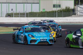 #21 Allied Racing Porsche 718 Cayman GT4 CS MR Jorg Viebahn - Nicolaj Moller-Madsen |  Photo SRO/Chris Schotanus