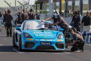 #21 Allied Racing Porsche 718 Cayman GT4 CS MR Jorg Viebahn - Nicolaj Moller-Madsen |  Photo SRO/Chris Schotanus