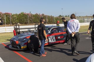 #15 NM Racing Team Mercedes AMG GT4 Lluc Ibanez - Xavier Lloveras  |  Photo SRO/Chris Schotanus