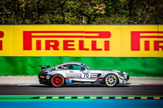 #70 Trivellato Racing by Villorba Corse ITA Mercedes AMG GT4 Jean-Luc Massimiliano D'Auria CHE Jamie Lee Caroline GBR Silver Cup, Free Practice 1, GT4
 | SRO / Jules Benichou - 21creation